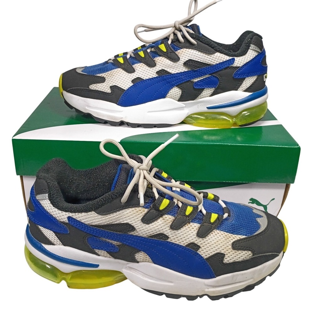 Puma Mens Size 9 Cell Alien OG Blue Green Retro Running Shoe Sneaker
